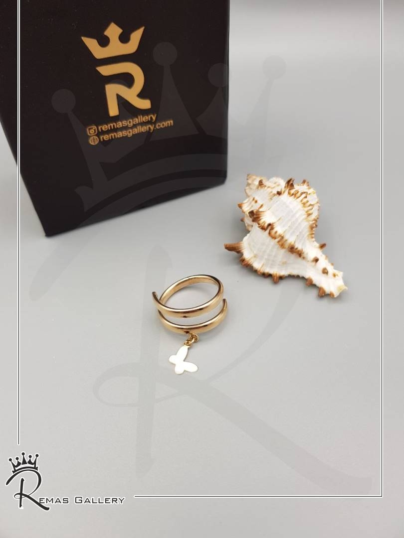 انگشتر ماری ظریف پروانه