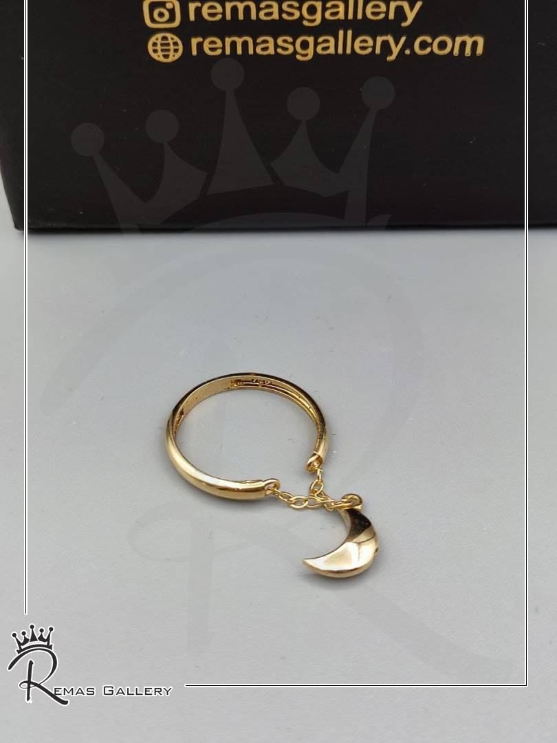 انگشتر اویز ماه