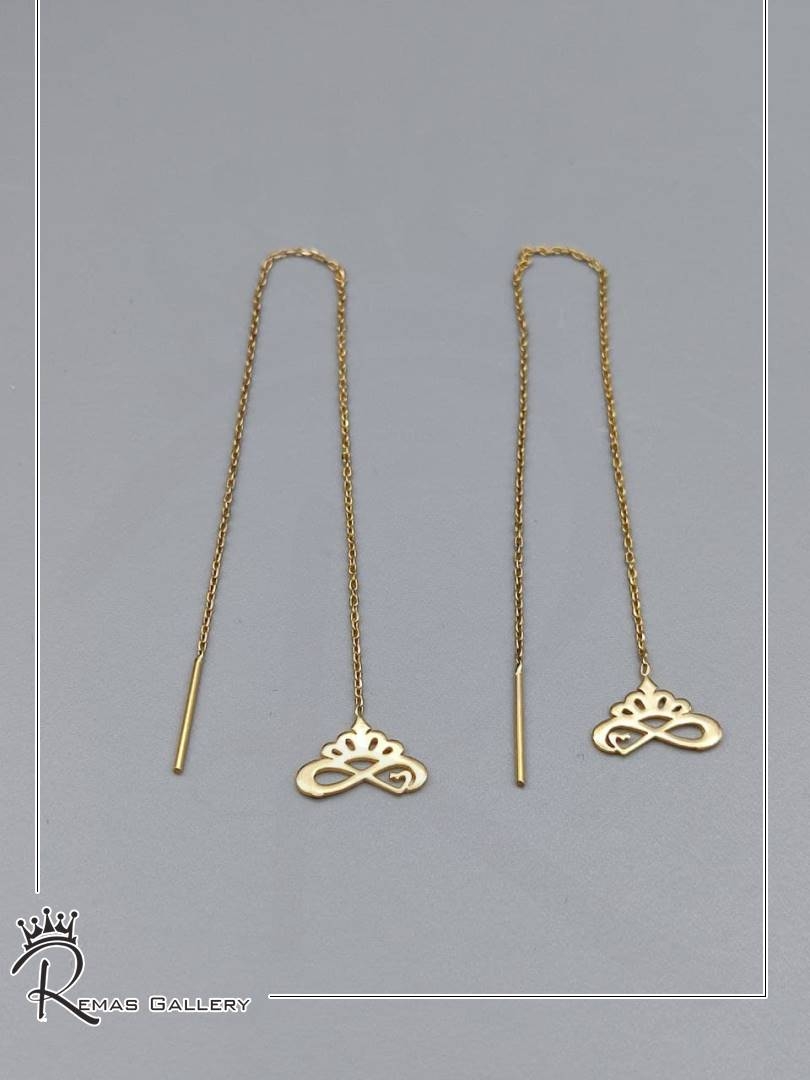 گوشواره بخیه ای