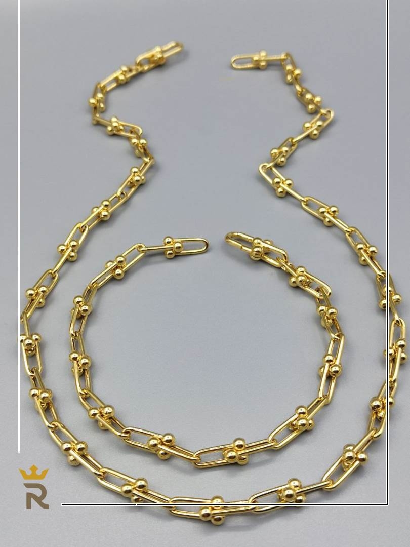 گردنبند و دستبند تیفانی گلستانه