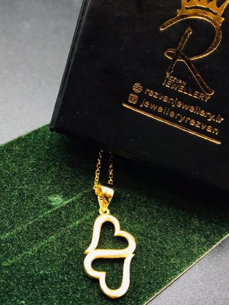 گردنبند دو قلب