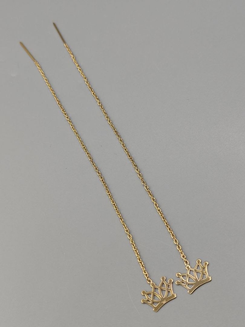 گوشواره بخیه ای