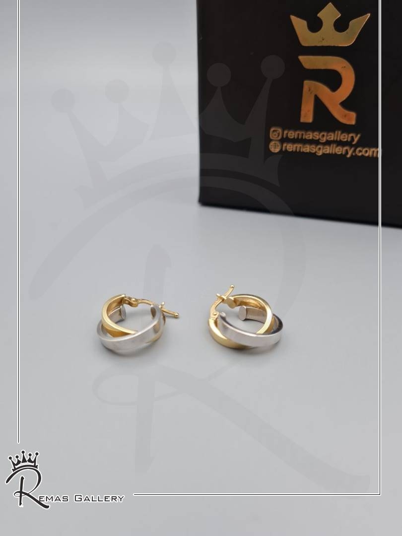 گوشواره دو رنگ