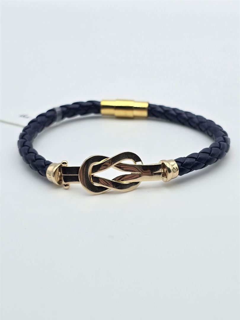 دستبند چرم امگا