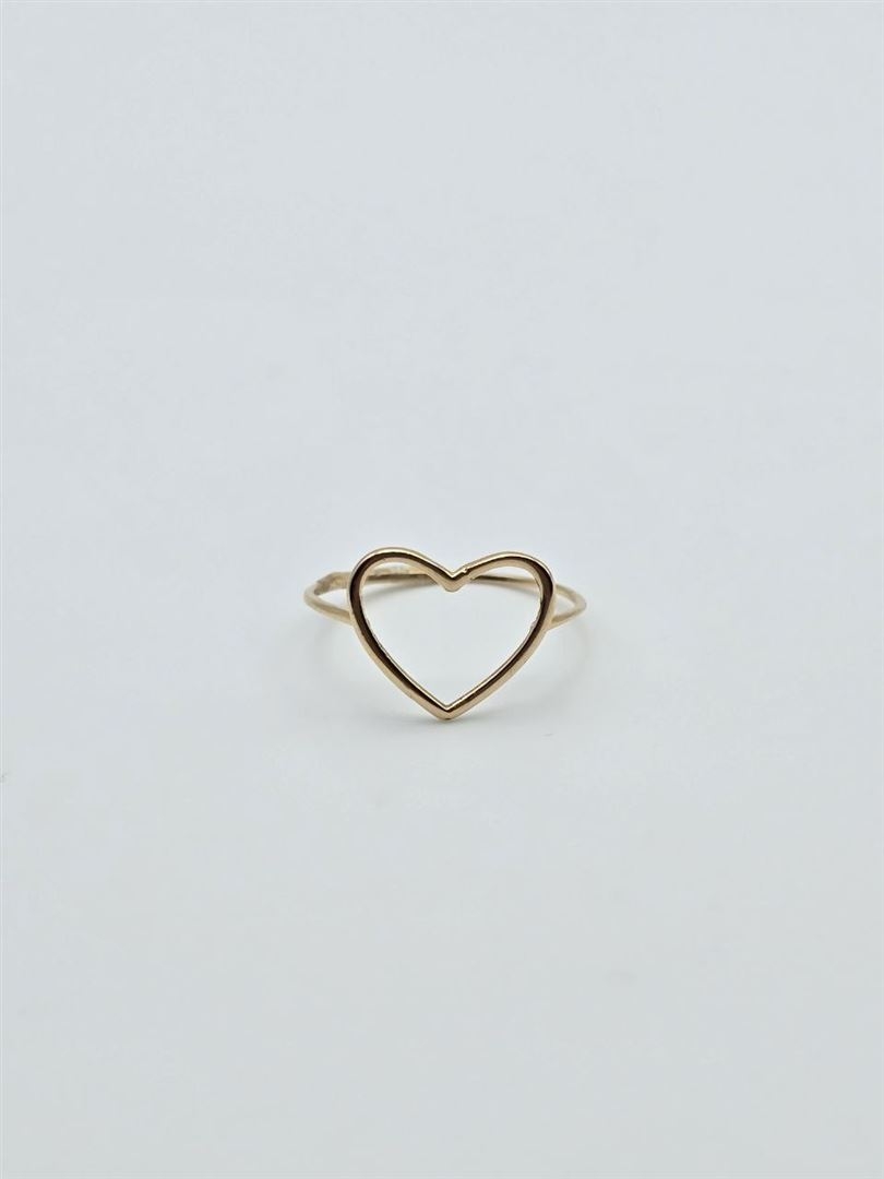 انگشتر مینیمال قلب
