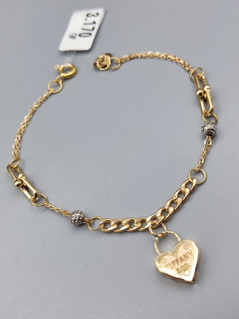 دستبند ظریف طرح تیفانی