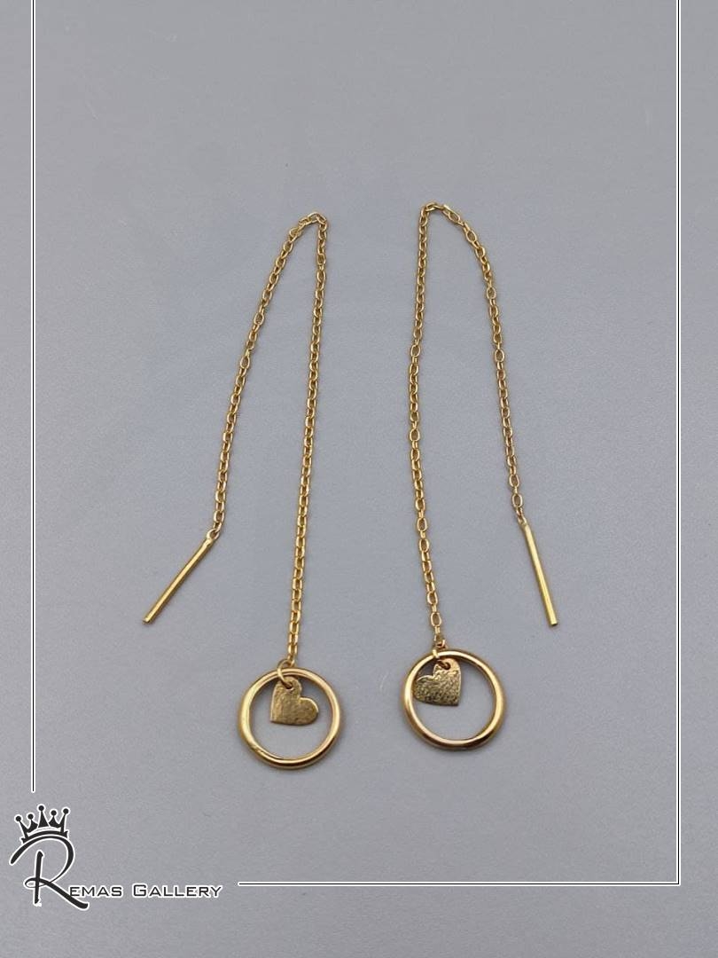 گوشواره بخیه ای