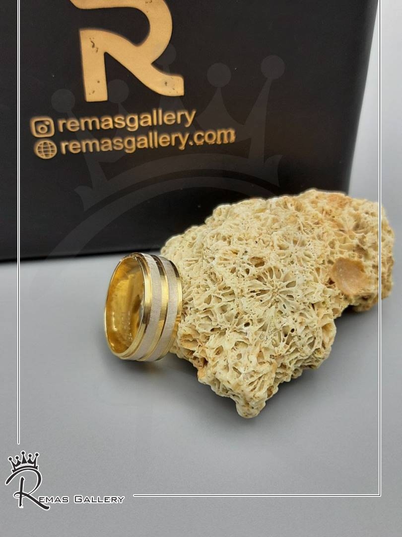 انگشتر دورنگ