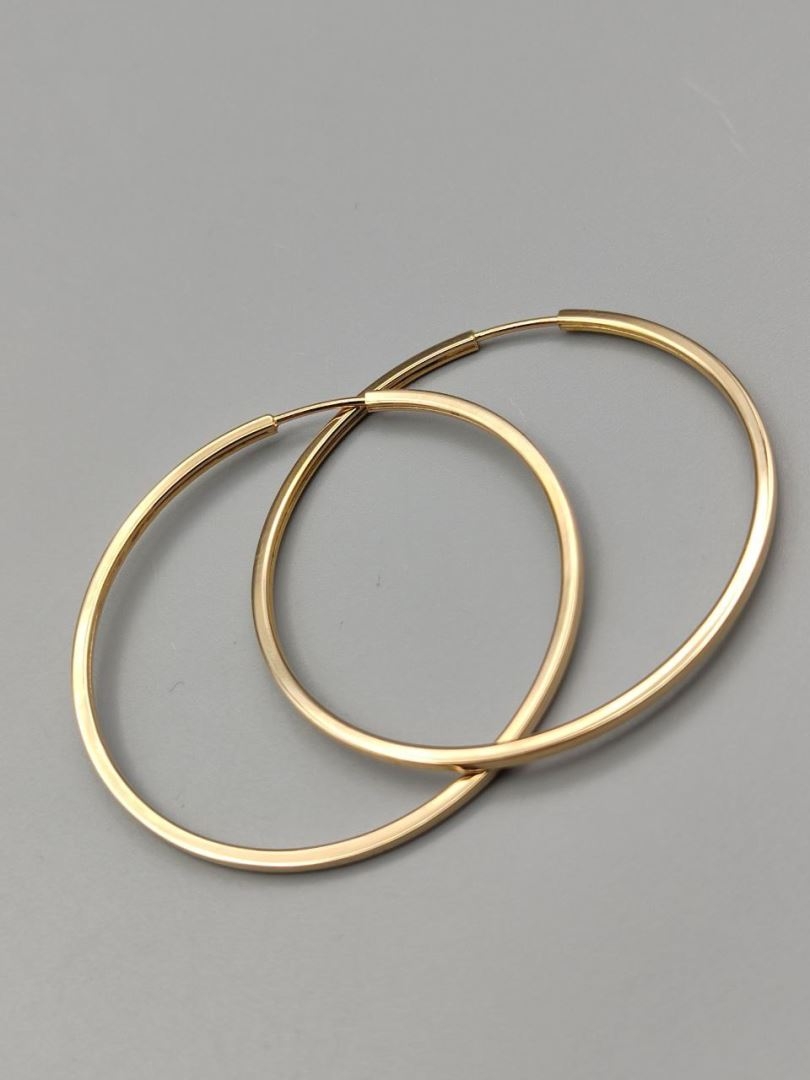 گوشواره حلقه ای ساده