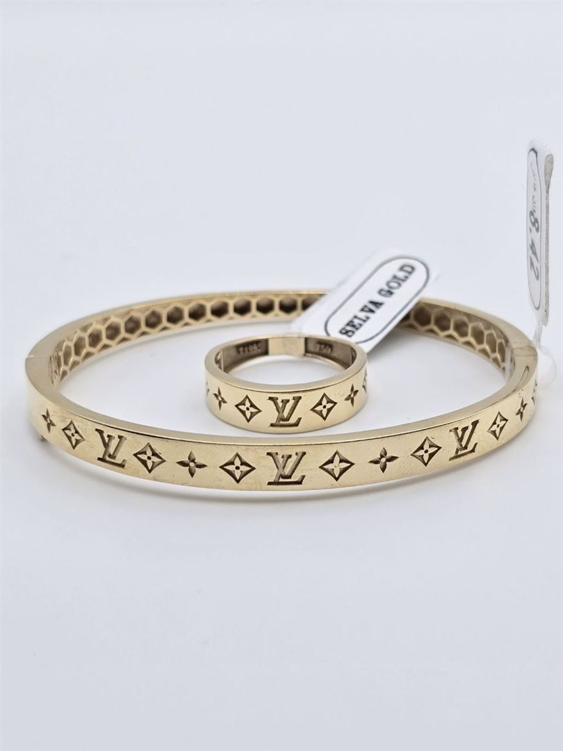 انگشتر و دستبند لویی ویتون