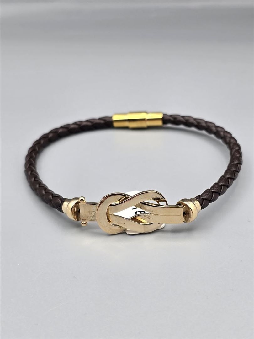 دستبند چرم امگا