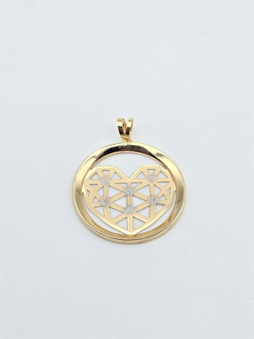 مدال سبک کادویی قلب فیوژن