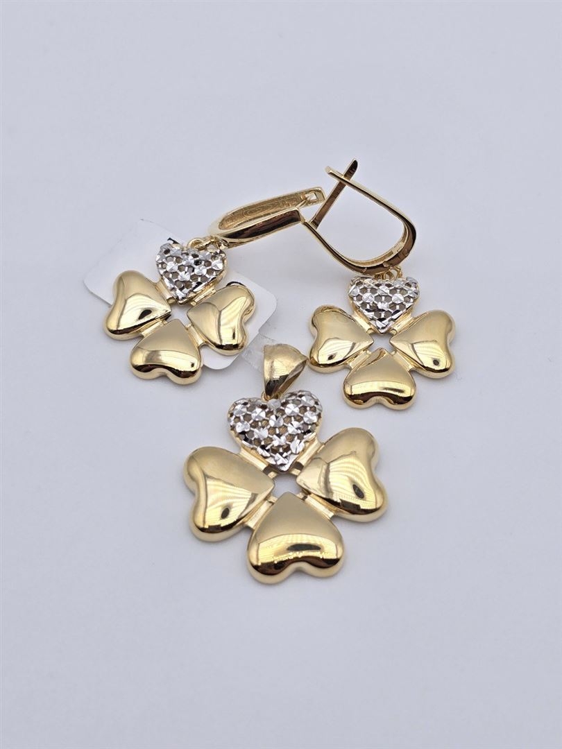 نیم ست قلب تی اند جی