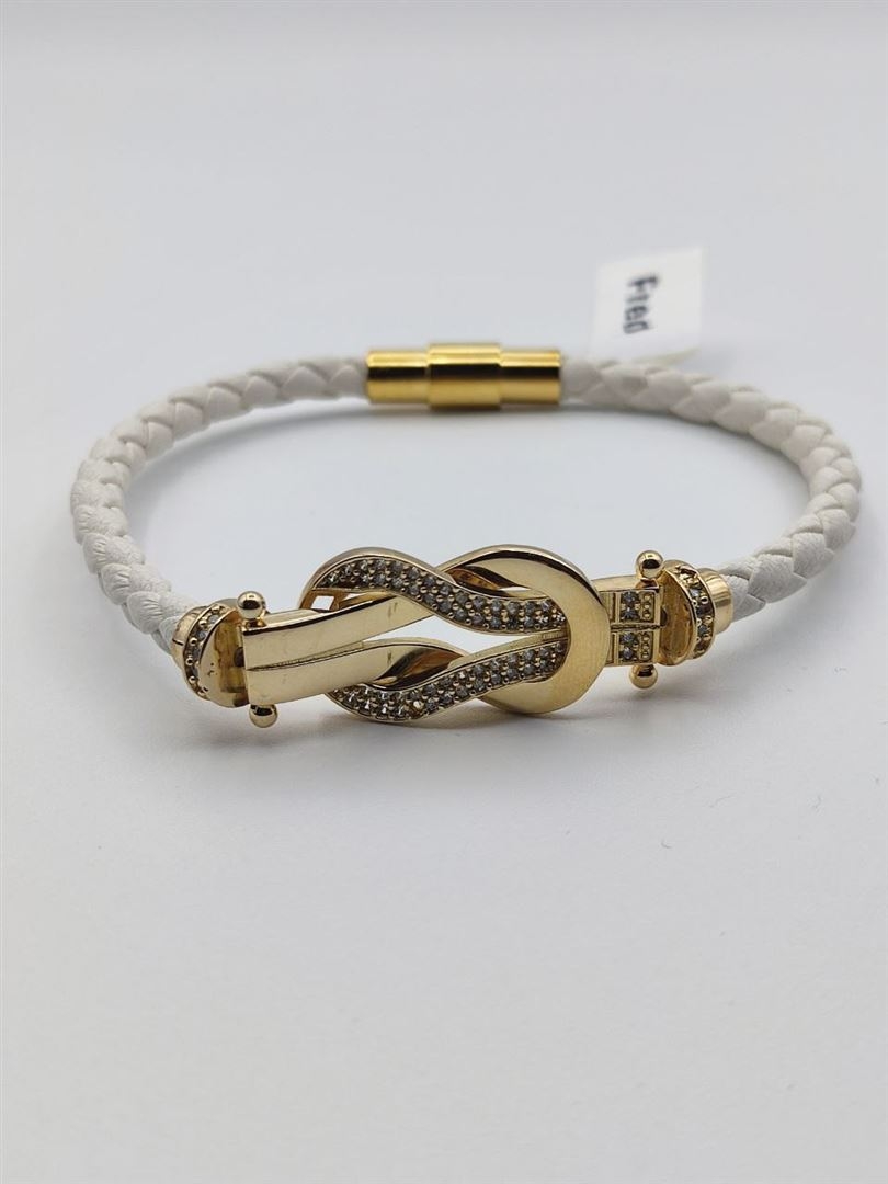 دستبند چرم امگا