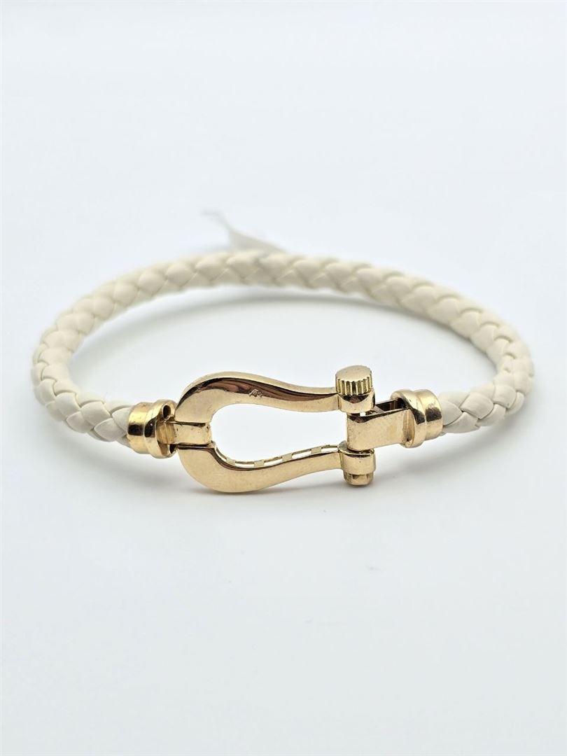 دستبند چرم امگا