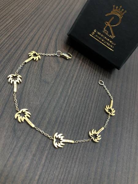 دستبند طرح نخل