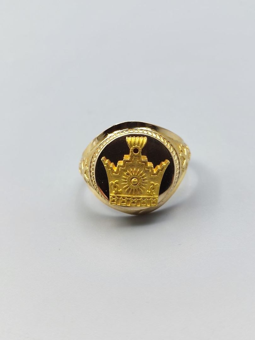 انگشتر مردانه تاج