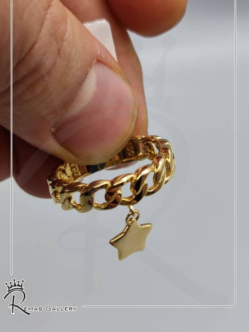 انگشتر کارتیه اویز دار