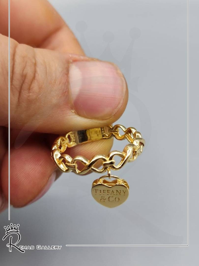 انگشتر کارتیه اویز دار