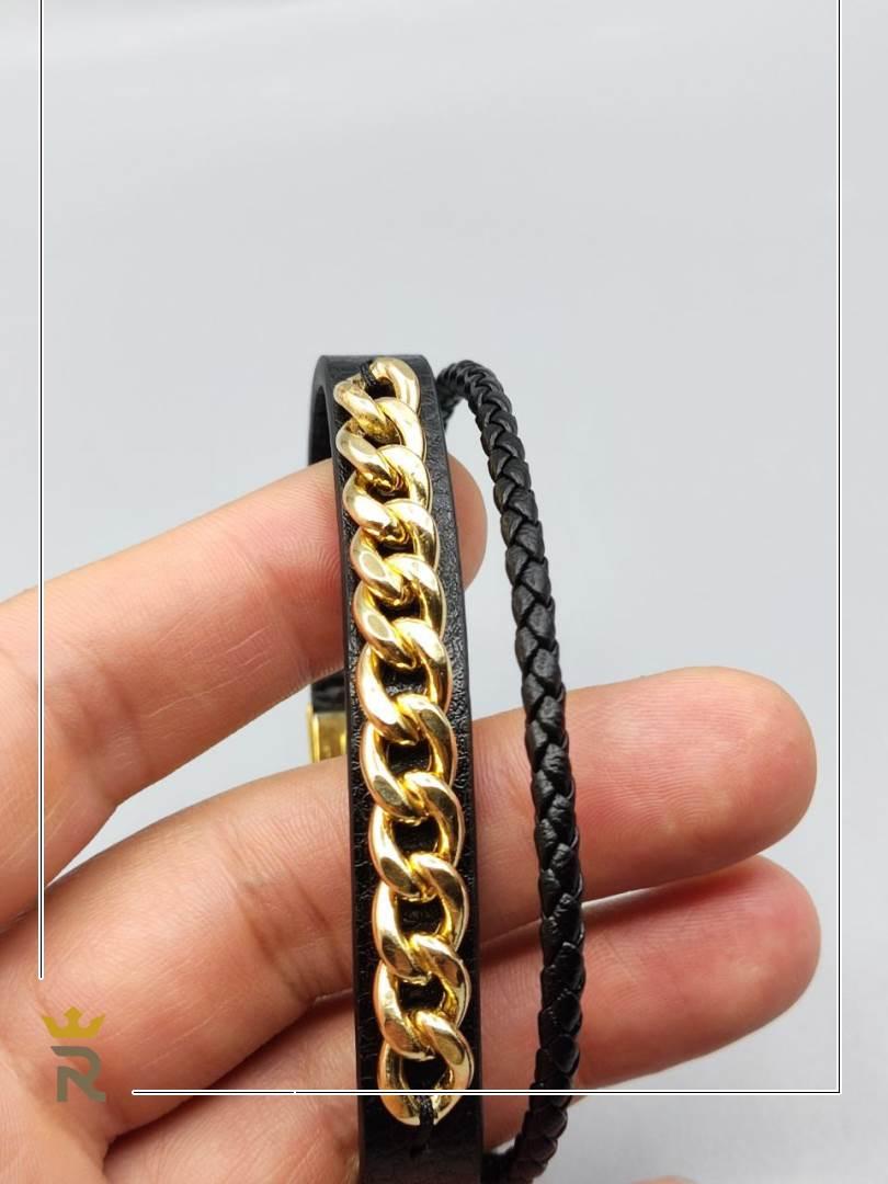 دستبند چرم کارتیه