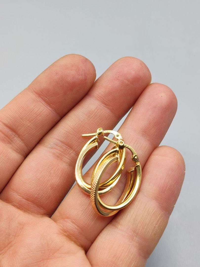گوشواره حلقه ای فانتزی